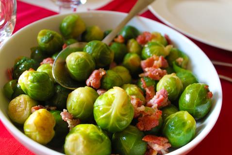 Brussel Sprouts with Bacon